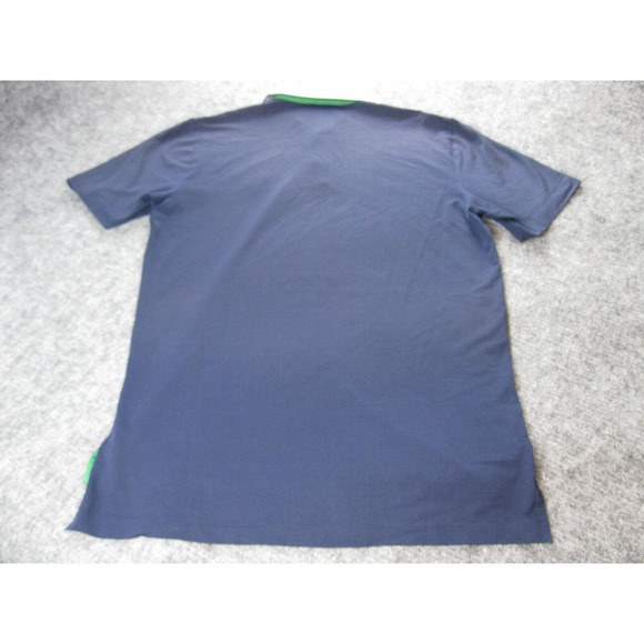 Polo Golf Ralph Lauren Shirt Men Large Blue Stripe Pinehurst US Open 2014 - Picture 9 of 16